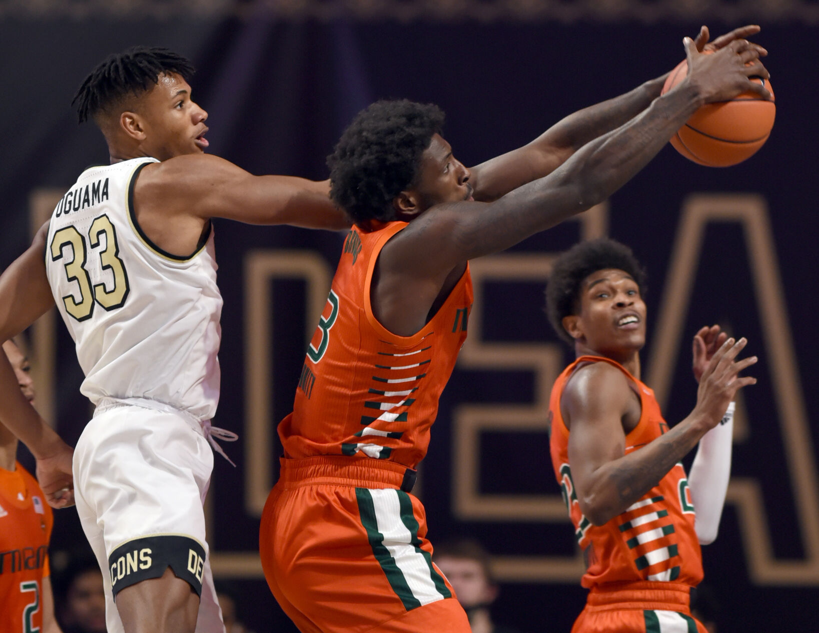 Miami Wake Forest basketball